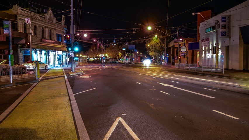 Melbourne Street Traffic 2013 Stock Footage Video 100