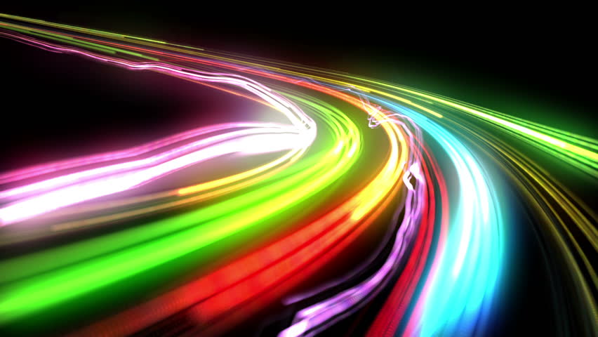 Fast Lines in Competition. Like Stock Footage Video (100% Royalty-free