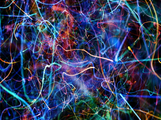 Abstract Fractal Graphics Of Other Planets. Intergalactic Fish In ...