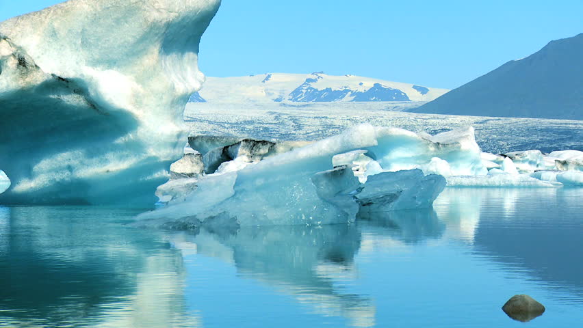 Iceberg In Full Sunshine In Antarctica Stock Footage Video 1185370 ...