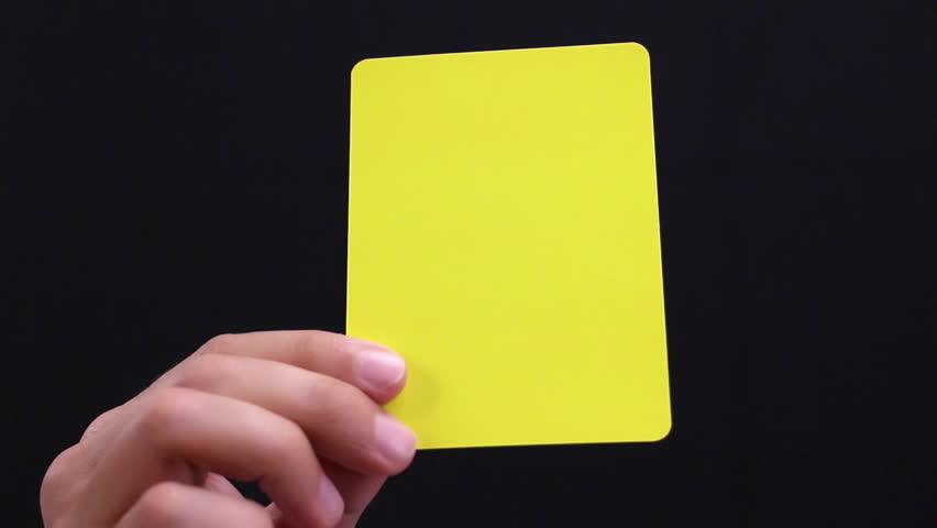 Image result for yellow card