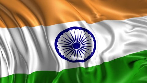 Flag India Beautiful 3d Animation India Stock Footage Video (100% Royalty- free) 5460188 | Shutterstock
