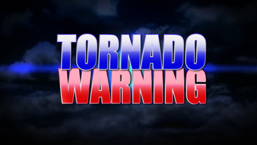 Tornado Watch Title Plate. Stock Footage Video 629074 | Shutterstock