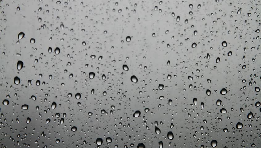 Raindrops On Window in Rainy Stock Footage Video (100% Royalty-free ...