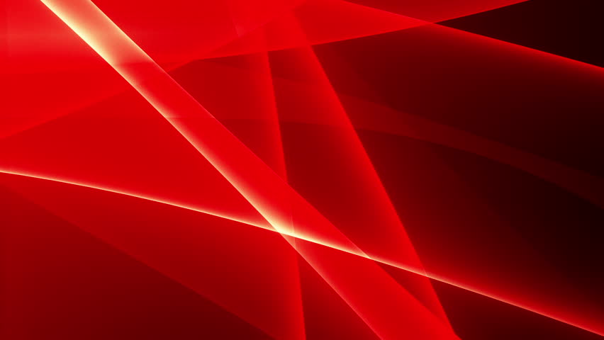 Abstract Techno Red Background Of The Appearing Circuit Board Through