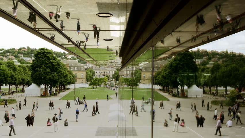 Stock video of commuter. people person. crowd group ...