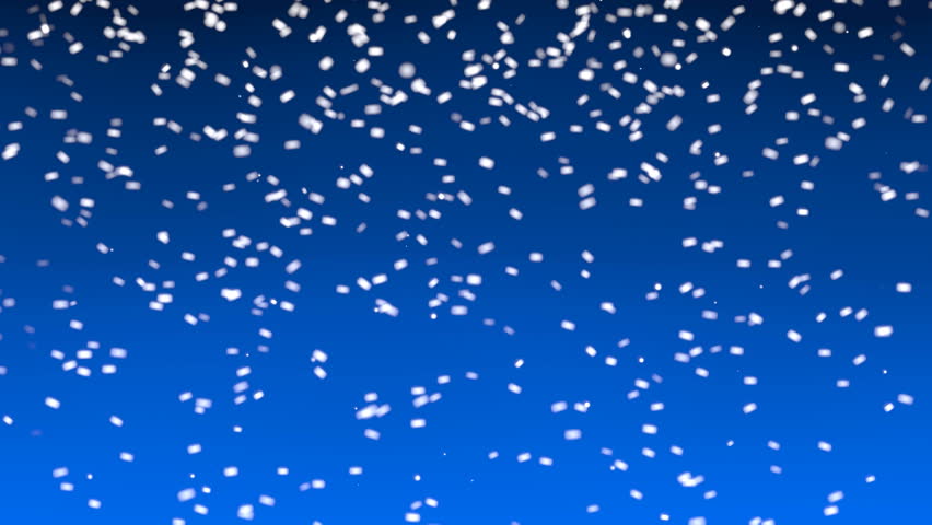 Cartoon Snow Blue Loop Stock Footage Video 3125968 | Shutterstock