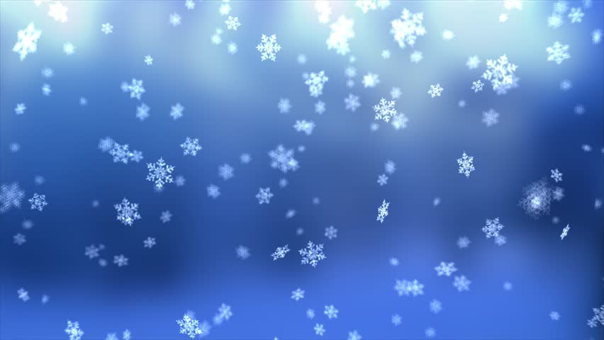Snow Falling Animated Abstract Background Stock Footage Video 13291370
