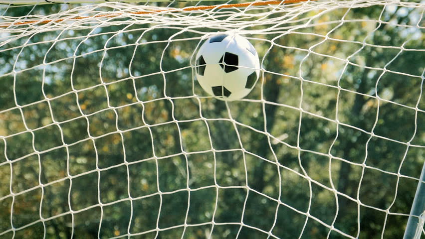 Football Soccer Ball Kicked Into Stock Footage Video (12% Royalty-free)  12 | Shutterstock