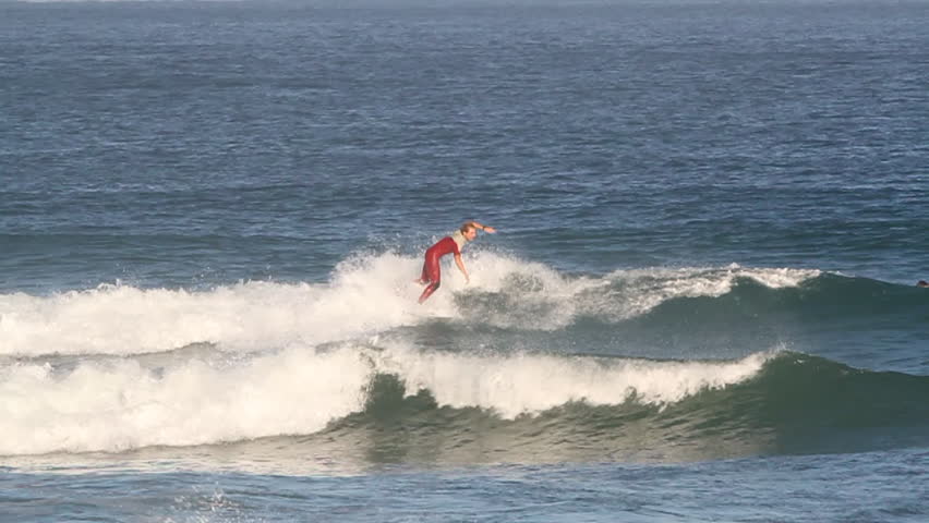 A Surfer Uses Pump Technique Stock Footage Video 100 Royalty Free 8302798 Shutterstock