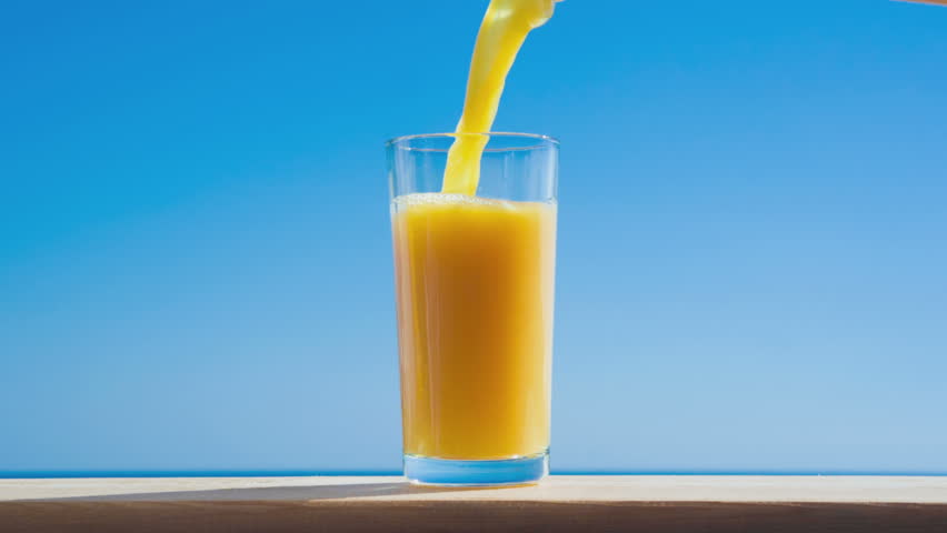 Orange Juice Splash Stock Footage Video | Shutterstock