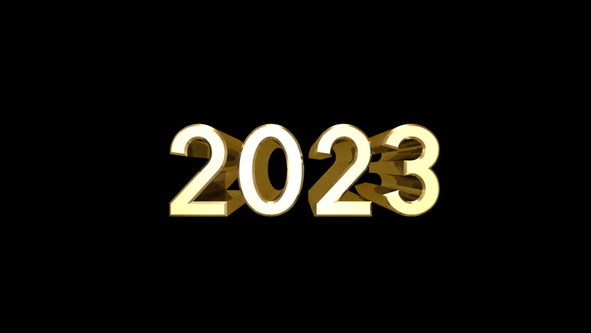 2023 Years Flying Logo. Stock Footage Video (100% Royalty-free) 846458