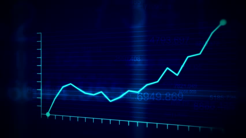 Green Growth Graph. Diagram Showing Environmentally Friendly Growth In ...