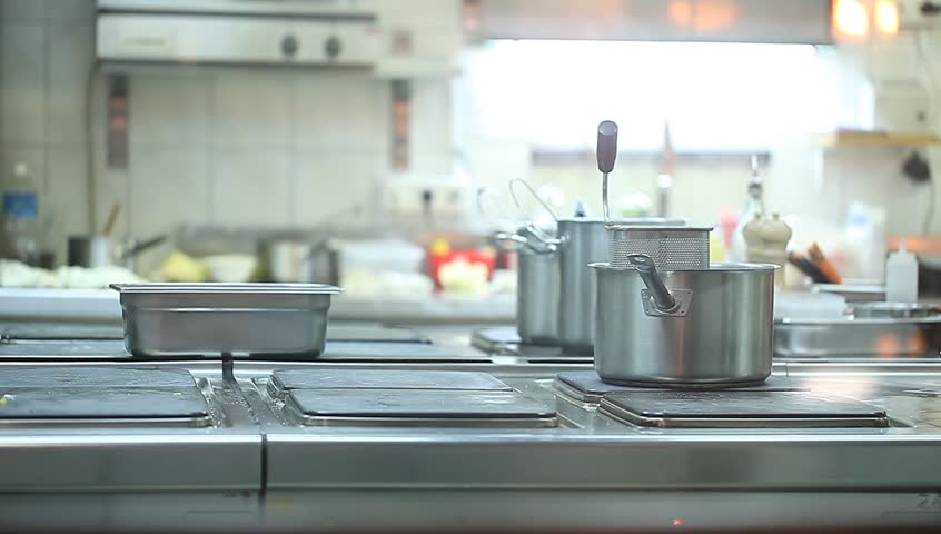 Busy Restaurant Kitchen Busy Restaurant Kitchen