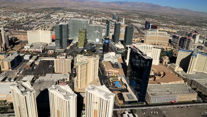 Aerial Of South Las Vegas Strip Aerial Of The South Las Vegas Strip ...