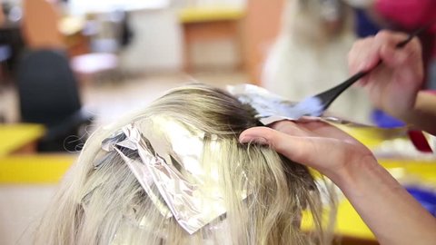 Making Highlights Hair Salon Stock Footage Video (100% Royalty-free) 9411368 | Shutterstock Making Highlights Hair Salon Stock Footage Video (100% Royalty-free) 9411368 | Shutterstock